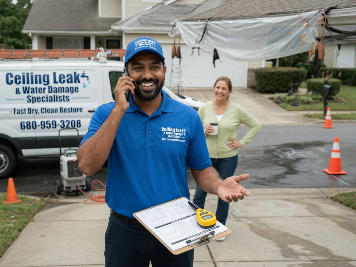 Ceiling Leak Cleanup Creswell, OR FAQs